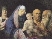 Giovanni Bellini The Presentation of Jesus in the Temple oil